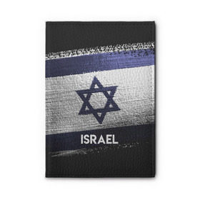 Обложка для автодокументов с принтом Israel(Израиль) в городе Новоалтайск, натуральная кожа |  размер 19,9*13 см; внутри 4 больших “конверта” для документов и один маленький отдел — туда идеально встанут права | Тематика изображения на принте: israel | urban | город | израиль | мир | путешествие | символика | страны | флаг