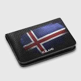 Картхолдер с принтом с принтом Iceland(Исландия) в городе Новоалтайск, натуральная матовая кожа | размер 7,3 х 10 см; кардхолдер имеет 4 кармана для карт; | Тематика изображения на принте: iceland | urban | город | мир | путешествие | символика | страны | флаг