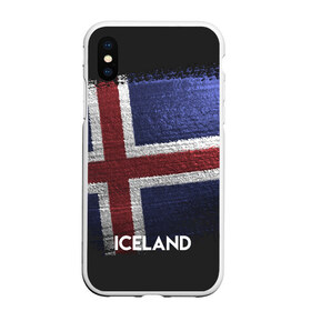 Чехол для iPhone XS Max матовый с принтом Iceland(Исландия) в городе Новоалтайск, Силикон | Область печати: задняя сторона чехла, без боковых панелей | iceland | urban | город | мир | путешествие | символика | страны | флаг