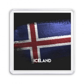 Магнит 55*55 с принтом Iceland(Исландия) в городе Новоалтайск, Пластик | Размер: 65*65 мм; Размер печати: 55*55 мм | Тематика изображения на принте: iceland | urban | город | мир | путешествие | символика | страны | флаг