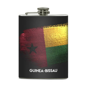 Фляга с принтом Guinea-Bissau(Гвинея-Бисау) в городе Новоалтайск, металлический корпус | емкость 0,22 л, размер 125 х 94 мм. Виниловая наклейка запечатывается полностью | urban | гвинея бисау | город | мир | путешествие | символика | страны | флаг