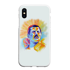 Чехол для iPhone XS Max матовый с принтом Freddie Mercury в городе Новоалтайск, Силикон | Область печати: задняя сторона чехла, без боковых панелей | Тематика изображения на принте: freddie mercury | queen | фредди меркьюри