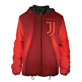 Мужская куртка 3D с принтом Juventus new uniform в городе Новоалтайск, ткань верха — 100% полиэстер, подклад — флис | прямой крой, подол и капюшон оформлены резинкой с фиксаторами, два кармана без застежек по бокам, один большой потайной карман на груди. Карман на груди застегивается на липучку | club | football | juventus | белый | италия | клуб | форма | черный | ювентус