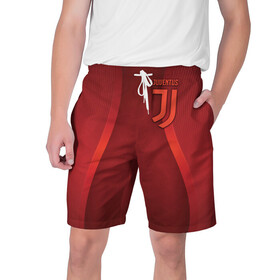 Мужские шорты 3D с принтом Juventus new uniform в городе Новоалтайск,  полиэстер 100% | прямой крой, два кармана без застежек по бокам. Мягкая трикотажная резинка на поясе, внутри которой широкие завязки. Длина чуть выше колен | club | football | juventus | белый | италия | клуб | форма | черный | ювентус