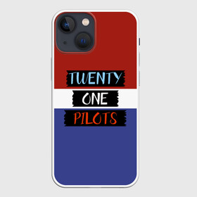 Чехол для iPhone 13 mini с принтом Twenty one pilots в городе Новоалтайск,  |  | Тематика изображения на принте: 21 pilots | josh dun | music | rock | twenty one pilots | tyler joseph | джош дан | музыка | рок | тайлер джозеф