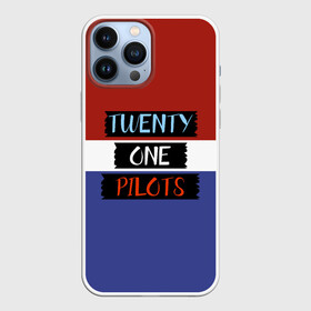 Чехол для iPhone 13 Pro Max с принтом Twenty one pilots в городе Новоалтайск,  |  | Тематика изображения на принте: 21 pilots | josh dun | music | rock | twenty one pilots | tyler joseph | джош дан | музыка | рок | тайлер джозеф
