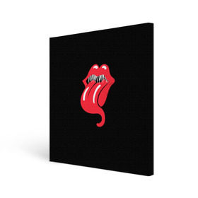 Холст квадратный с принтом Monsters Kiss в городе Новоалтайск, 100% ПВХ |  | halloween | jagger | lips | mick | monster | rock | rolling | stones | tongue | tooth | вольные | губы | джаггер | зубы | камни | катящиеся | мик | монстер | рок | странники | хеллоуин | хэллоуин | язык