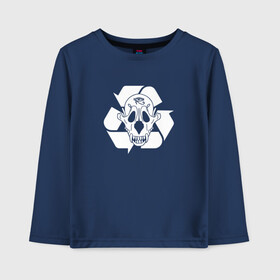 Детский лонгслив хлопок с принтом PHARAOH ecology в городе Новоалтайск, 100% хлопок | круглый вырез горловины, полуприлегающий силуэт, длина до линии бедер | pharaoh | глеб голубин | фара | фараон | фараох