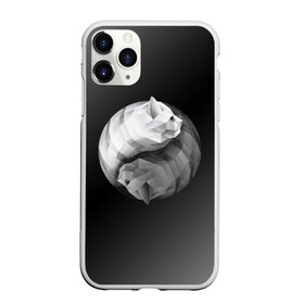Чехол для iPhone 11 Pro Max матовый с принтом Янь Янь Котики в городе Новоалтайск, Силикон |  | Тематика изображения на принте: cat | cats | jang | jing | kitten | kitty | pussy | инь | кот | котенок | котик | котики | коты | котята | кошка | кошки | янь