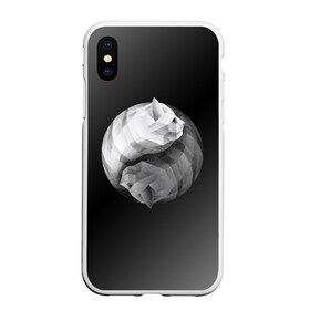 Чехол для iPhone XS Max матовый с принтом Янь Янь Котики в городе Новоалтайск, Силикон | Область печати: задняя сторона чехла, без боковых панелей | cat | cats | jang | jing | kitten | kitty | pussy | инь | кот | котенок | котик | котики | коты | котята | кошка | кошки | янь