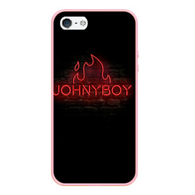Чехол для iPhone 5/5S матовый с принтом Johnyboy в городе Новоалтайск, Силикон | Область печати: задняя сторона чехла, без боковых панелей | johnyboy | денис василенко | джонибой