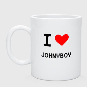Кружка с принтом Johnyboy 8 в городе Новоалтайск, керамика | объем — 330 мл, диаметр — 80 мм. Принт наносится на бока кружки, можно сделать два разных изображения | johnyboy | денис василенко | джонибой