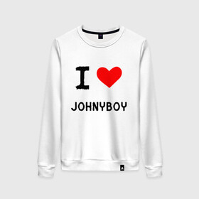 Женский свитшот хлопок с принтом  Johnyboy 8 в городе Новоалтайск, 100% хлопок | прямой крой, круглый вырез, на манжетах и по низу широкая трикотажная резинка  | johnyboy | денис василенко | джонибой