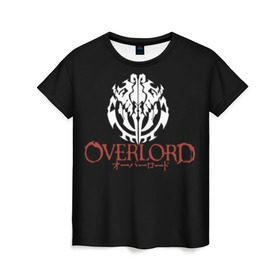 Женская футболка 3D с принтом Overlord в городе Новоалтайск, 100% полиэфир ( синтетическое хлопкоподобное полотно) | прямой крой, круглый вырез горловины, длина до линии бедер | albedo | momonga | overlord | shalltear | айнц ул гон | айнц ул гоун | альбедо | лорд момон | момон | момонга | назарик | оверлорд | повелитель | шалтир