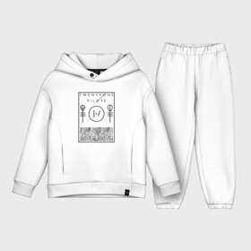 Детский костюм хлопок Oversize с принтом Twenty one pilots в городе Новоалтайск,  |  | 21 pilots | josh dun | music | rock | twenty one pilots | tyler joseph | джош дан | музыка | рок | тайлер джозеф