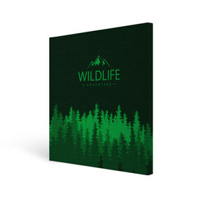 Холст квадратный с принтом adventure в городе Новоалтайск, 100% ПВХ |  | adventure | forest | hiking | nature | taiga | traveling | trees | trekking | лес | отдых | охота | приключения | природа | путешествия | тайга | туризм