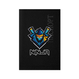 Обложка для паспорта матовая кожа с принтом Ninja Fortnite в городе Новоалтайск, натуральная матовая кожа | размер 19,3 х 13,7 см; прозрачные пластиковые крепления | Тематика изображения на принте: battle | fortnite | ninja | royale | twitch | битва | кефир | королевская | лама | ниндзя | победа | стример | твитч | твич | форт | фортнайт | форточка