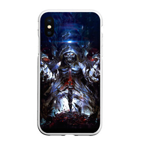 Чехол для iPhone XS Max матовый с принтом Overlord в городе Новоалтайск, Силикон | Область печати: задняя сторона чехла, без боковых панелей | Тематика изображения на принте: albedo | momonga | overlord | shalltear | айнц ул гон | айнц ул гоун | альбедо | лорд момон | момон | момонга | назарик | оверлорд | повелитель | шалтир