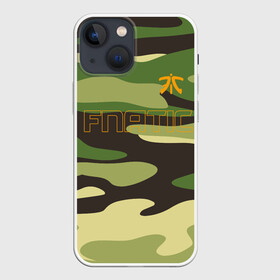 Чехол для iPhone 13 mini с принтом cs:go   Fnatic The Form (2018 2019) в городе Новоалтайск,  |  | Тематика изображения на принте: 0x000000123 | camo | csgo | fnatic | ксго | фнатик