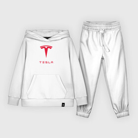 Детский костюм хлопок (с толстовкой) с принтом TESLA | ТЕСЛА в городе Новоалтайск,  |  | Тематика изображения на принте: brand | car | elon mask | tesla | авто | бренд | илон | илон маск | маск | машина | тесла | электрокар