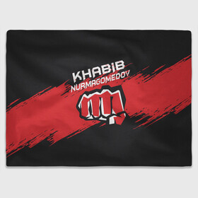 Плед 3D с принтом KHABIB NURMAGOMEDOV. в городе Новоалтайск, 100% полиэстер | закругленные углы, все края обработаны. Ткань не мнется и не растягивается | abstract | geometry | khabib | khabib nurmagomedov | mma | sport | texture | абстракция | вектор | геометрия | кулак | мма | смешанные боевые искусства | спорт | текстура | хабиб | хабиб нурмагомедов