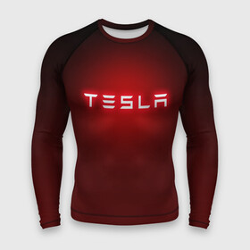 Мужской рашгард 3D с принтом TESLA в городе Новоалтайск,  |  | brand | car | elon mask | tesla | авто | бренд | илон | илон маск | маск | машина | тесла | электрокар