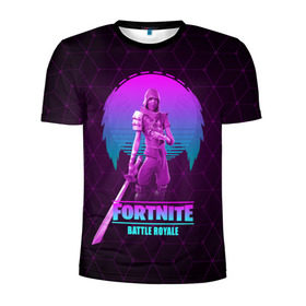 Мужская футболка 3D спортивная с принтом Fortnite в городе Новоалтайск, 100% полиэстер с улучшенными характеристиками | приталенный силуэт, круглая горловина, широкие плечи, сужается к линии бедра | battle | fortnite | game | royale | survival | битва | зомби | игра | королевская