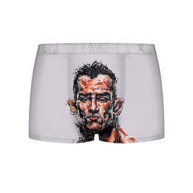 Мужские трусы 3D с принтом Tony Ferguson в городе Новоалтайск, 50% хлопок, 50% полиэстер | классическая посадка, на поясе мягкая тканевая резинка | mma | ufc | арманн | бокс | борьба | джиу джитсу | кукуй | тони | фергюсон | эль | энтони