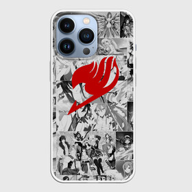 Чехол для iPhone 13 Pro с принтом Все герои Фейри Тейл в городе Новоалтайск,  |  | anime | fairy tail | аниме | сёнэн | хвост феи