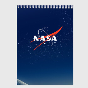 Скетчбук с принтом NASA в городе Новоалтайск, 100% бумага
 | 48 листов, плотность листов — 100 г/м2, плотность картонной обложки — 250 г/м2. Листы скреплены сверху удобной пружинной спиралью | galaxy | man | nasa | planet | planets | space | spaceman | star | stars | univerce | астронавт | вселенная | галактика | галактики | звезда | звезды | космонавт | космонавты | космос | луна | наса | планета | планеты