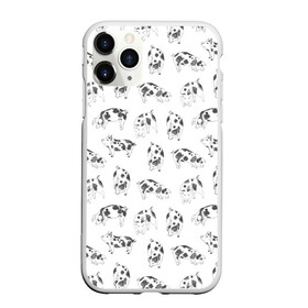 Чехол для iPhone 11 Pro матовый с принтом Поросята в городе Новоалтайск, Силикон |  | Тематика изображения на принте: 2019 | год | праздник | свинья