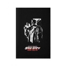Обложка для паспорта матовая кожа с принтом Frank Miller`s Sin City в городе Новоалтайск, натуральная матовая кожа | размер 19,3 х 13,7 см; прозрачные пластиковые крепления | Тематика изображения на принте: ava lord | big damn | marv | nancy | nancy callahan | sin city | город греха | город грехов | марв | миллер | роберт | родригес | син сити | фрэнк
