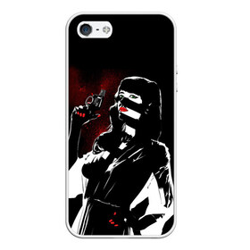 Чехол для iPhone 5/5S матовый с принтом Sin City - Ava Lord в городе Новоалтайск, Силикон | Область печати: задняя сторона чехла, без боковых панелей | ava lord | big damn | marv | nancy | nancy callahan | sin city | город греха | город грехов | марв | миллер | роберт | родригес | син сити | фрэнк