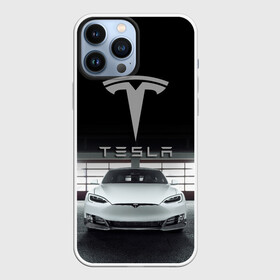 Чехол для iPhone 13 Pro Max с принтом TESLA в городе Новоалтайск,  |  | Тематика изображения на принте: car | elon | motors | musk | tesla | авто | автомобиль | илон | кар | лого | маск | моторс | тесла | тэсла
