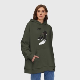 Худи SuperOversize хлопок с принтом Бешеные псы в городе Новоалтайск, 70% хлопок, 30% полиэстер, мягкий начес внутри | карман-кенгуру, эластичная резинка на манжетах и по нижней кромке, двухслойный капюшон
 | quentin | reservoir dogs | tarantino | квентин | культовое кино | мистер розовый | тарантино