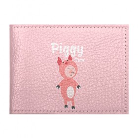 Обложка для студенческого билета с принтом Piggy Time в городе Новоалтайск, натуральная кожа | Размер: 11*8 см; Печать на всей внешней стороне | 2019 | merry christmas | new year | год свиньи | зима | новый год | поросенок | праздник | рождество | свинка | свинья