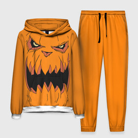 Мужской костюм 3D (с толстовкой) с принтом Halloween в городе Новоалтайск,  |  | halloween | orange | pumpkin | scary | оранжевая | страшная | тыква | ужас | хэллоуин