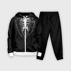 Детский костюм 3D с принтом Скелет в городе Новоалтайск,  |  | deadman | death | halloween | ribs | skeleton | мертвец | ребра | скелет | хеллоуин | хэллоуин