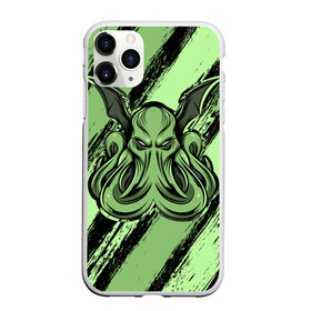 Чехол для iPhone 11 Pro матовый Ктулху: в городе Новоалтайск, Силикон | | cthulhu | божество | кракен | лавкрафт | миф | монстр | океан | чудовище
