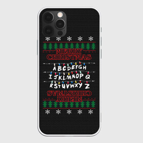Чехол для iPhone 12 Pro Max с принтом Очень странный свитер в городе Новоалтайск, Силикон |  | new year | stranger things | новый год | очень странные дела