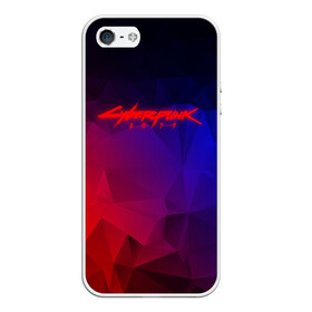 Чехол для iPhone 5/5S матовый с принтом CYBERPUNK 2077 в городе Новоалтайск, Силикон | Область печати: задняя сторона чехла, без боковых панелей | 2019 | abstraction | cd project red | cyberpunk 2077 | future | hack | night city | samurai | sci fi | абстракция | андроиды | безумие | будущее | киберпанк 2077 | логотип | роботы | самураи | фантастика | цифры