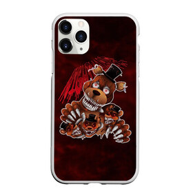 Чехол для iPhone 11 Pro Max матовый с принтом Five Nights at Freddy’s в городе Новоалтайск, Силикон |  | Тематика изображения на принте: bear | five | five nights at freddys | fnaf | freddy | game | games | halloween | horror | nights | жуть | зубы | игра | игры | медведь | медвежонок | мишка | ночей | пять | ужастик | ужасы | фнаф | фредди | хэллоуин