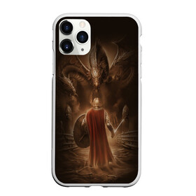 Чехол для iPhone 11 Pro Max матовый с принтом русь в городе Новоалтайск, Силикон |  | ethnic | folk | runes | slav | богатырь | воин | змей горыныч | руны | русь | сказка | славяне | фолк | фольклор | этника | этно | язычество
