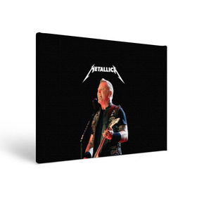 Холст прямоугольный с принтом Metallica в городе Новоалтайск, 100% ПВХ |  | hard | heavy | hetfield | metal | metallica | music | rock | метал | металл | металлика | метла | музыка | рок | хард | хэви | хэтфилд