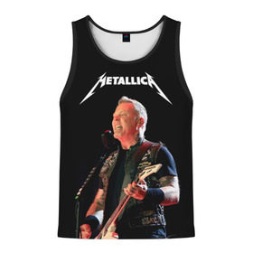 Мужская майка 3D с принтом Metallica в городе Новоалтайск, 100% полиэстер | круглая горловина, приталенный силуэт, длина до линии бедра. Пройма и горловина окантованы тонкой бейкой | hard | heavy | hetfield | metal | metallica | music | rock | метал | металл | металлика | метла | музыка | рок | хард | хэви | хэтфилд