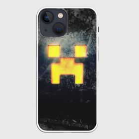 Чехол для iPhone 13 mini с принтом BLACK Creeper в городе Новоалтайск,  |  | craft | creeper | enderman | mine | minecraft | miner | online | skeleton | sword | tnt | world | zombie | динамит | зомби | игра | игры | кирка | крипер | майнер | майнкрафт | меч | мир | онлайн | скелетон