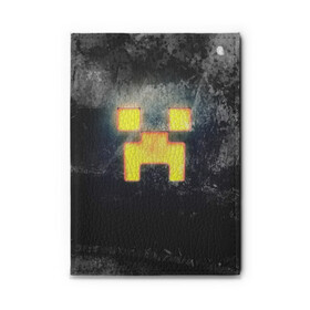 Обложка для автодокументов с принтом BLACK Creeper в городе Новоалтайск, натуральная кожа |  размер 19,9*13 см; внутри 4 больших “конверта” для документов и один маленький отдел — туда идеально встанут права | Тематика изображения на принте: craft | creeper | enderman | mine | minecraft | miner | online | skeleton | sword | tnt | world | zombie | динамит | зомби | игра | игры | кирка | крипер | майнер | майнкрафт | меч | мир | онлайн | скелетон