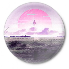 Значок с принтом No Man’s Sky. Next в городе Новоалтайск,  металл | круглая форма, металлическая застежка в виде булавки | Тематика изображения на принте: action | cosmic | galaxy | man | man’s | no | planet | sky | space | spaceship | ufo | галактика | корабль | космический | космос | нло | планета | пришелец | путешествие | экшн