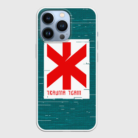 Чехол для iPhone 13 Pro с принтом TRAUMA TEAM | CYBERPUNK 2077 | КИБЕРПАНК 2077 в городе Новоалтайск,  |  | Тематика изображения на принте: 2019 | cd project red | cyberpunk 2077 | future | hack | night city | samurai | sci fi | андроиды | безумие | будущее | киберпанк 2077 | логотип | роботы | самураи | фантастика | цифры