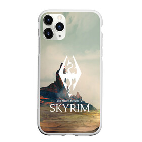 Чехол для iPhone 11 Pro Max матовый с принтом SKYRIM в городе Новоалтайск, Силикон |  | Тематика изображения на принте: art game | art skyrim | forest | game | skyrim | the elder scrolls v skyrim | горы | довакин | древние свитки | игра | лес | небо | скайрим